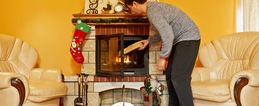 Gas to Wood-Burning Fireplace Conversion Services in Brampton, Ontario