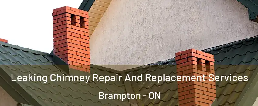  Leaking Chimney Repair And Replacement Services Brampton - ON